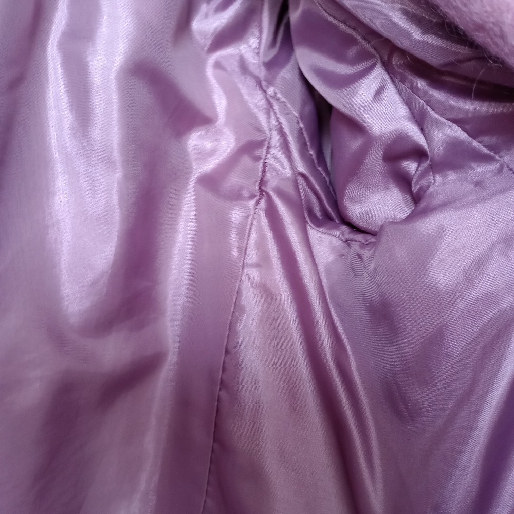 Beautiful Lavender Mohair Jacket - Picture 6 of 7